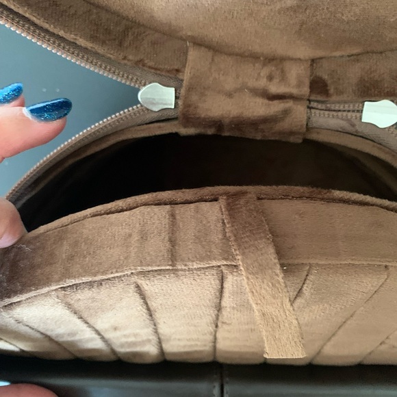 Top Handle Cowhide+Leather Jewelry Case - Picture 5 of 8